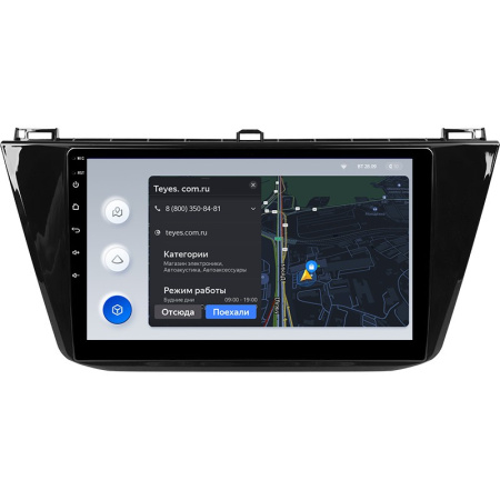 Штатная магнитола Teyes X1 4G 2/32 Volkswagen Tiguan 2 (2016-2018)
