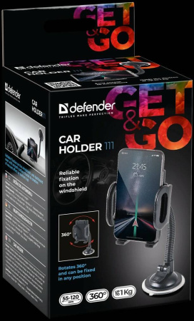 Держатель авто. DEFENDER CH 111 на гибкой ноге