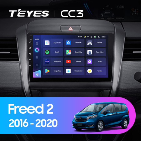 Штатная магнитола Teyes CC3L 4+32G для Freed 2016-2020