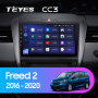Штатная магнитола Teyes CC3L 4+32G для Freed 2016-2020
