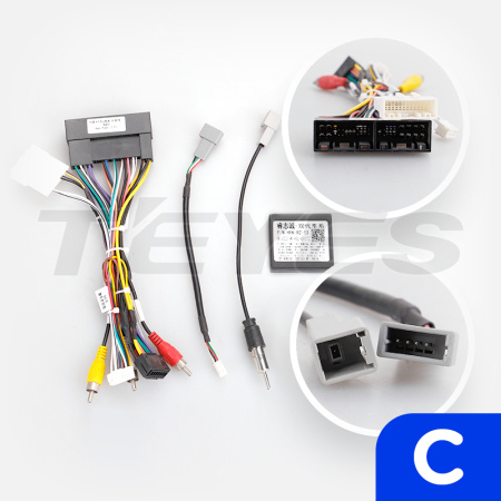 Штатная рамка (без дисплея) Teyes для  Kia Cerato 3 YD  (Right hand drive)  2013-2017 (Для экрана 9")