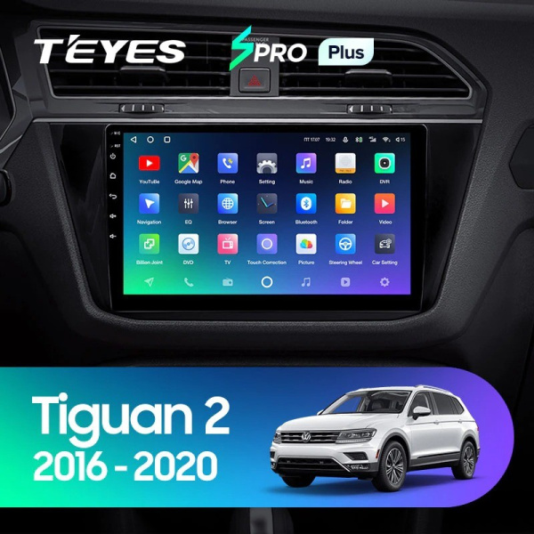 Штатная магнитола Teyes SPRO Plus 4/64 Volkswagen Tiguan 2 (2016-2018)