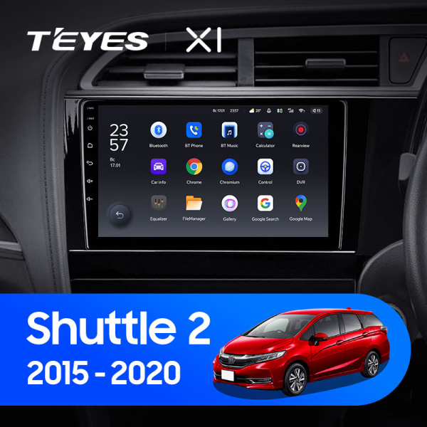 Штатная магнитола Teyes X1 4G 2+32G для Shuttle 2015-2020