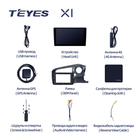 Штатная магнитола Teyes X1 4G 2+32G для Stream 2006-2014