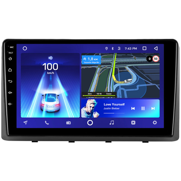 Штатная рамка (без дисплея) Teyes для  Kia Carnival YP 2014-2020 (Для экрана 9")