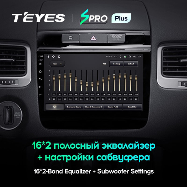 Штатная магнитола Teyes SPRO Plus 4/64 Volkswagen Touareg FL NF (2010-2018)