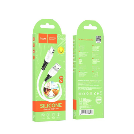 Кабель USB - Type-C 1м 3A HOCO X82 силикон
