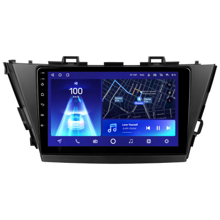 Штатная рамка (без дисплея) Teyes для  Toyota Prius Plus V Alpha  (Right hand driver)  2012-2017 (Для экрана 9")