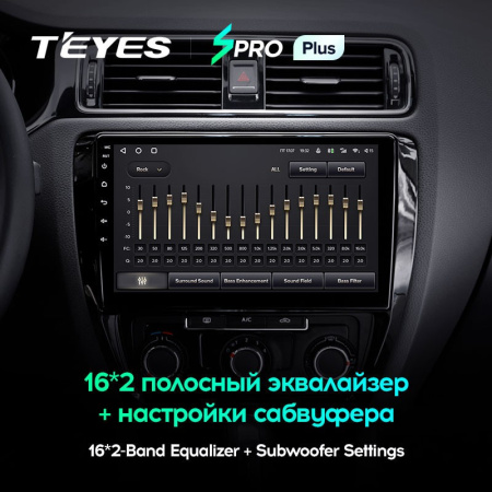 Штатная магнитола Teyes SPRO Plus 6/128 Volkswagen Jetta 6 (2011-2018)