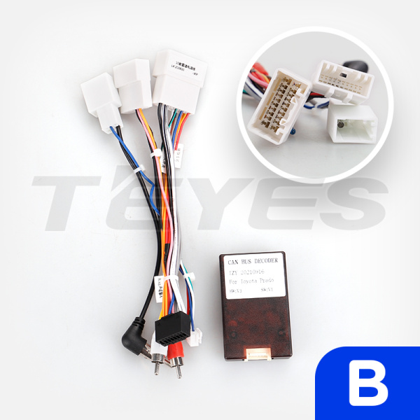 Штатная рамка (без дисплея) Teyes для  Toyota Land Cruiser Prado 150 2009-2013 (Для экрана 9")