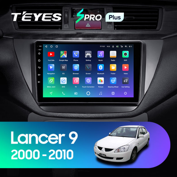 Штатная магнитола Teyes SPRO 4+32G для Lancer 2000-2010