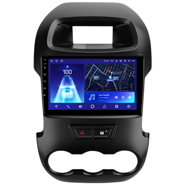 Штатная рамка (без дисплея) Teyes для  Ford Ranger  (F2)  2011-2016 (Для экрана 9")