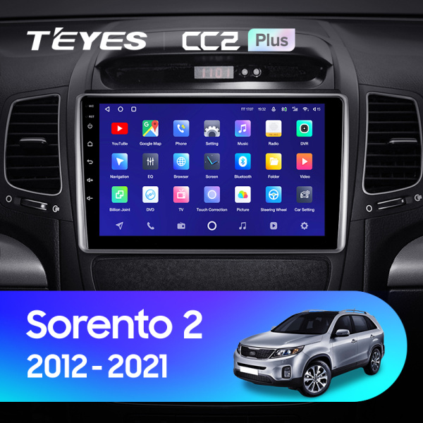 Штатная магнитола Teyes CC2 3+32G для Sorento 2 2012-2021
