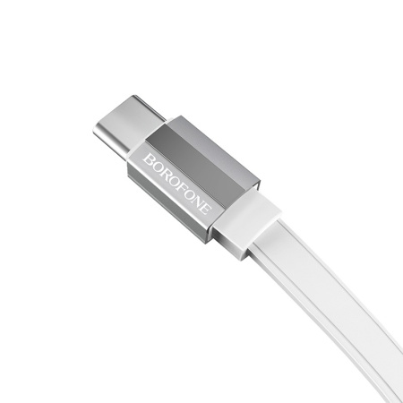 Кабель USB - Type C 1.2м 3A BOROFONE BU8 плоский