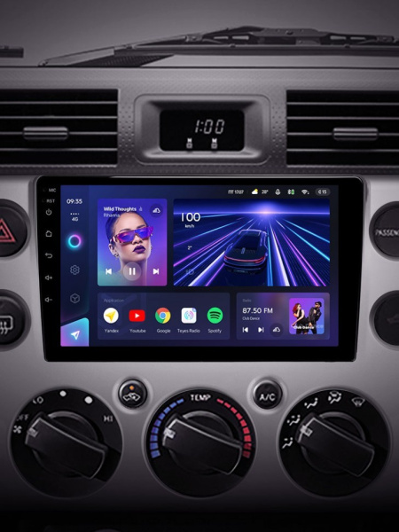 Штатная магнитола Teyes CC3 360 6/128 Toyota FJ Cruiser J15 (2006-2020)
