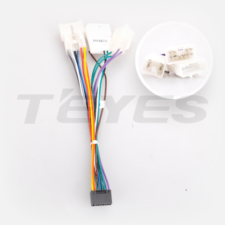 Штатная рамка (без дисплея) Teyes для  Toyota Highlander 2 XU40  (F2)  (10 inch)  2007-2013 (Для экрана 10.2")