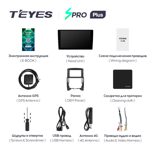Штатная магнитола Teyes SPRO 3+32G  для Sorento 2 2009-2012 ТИП-B