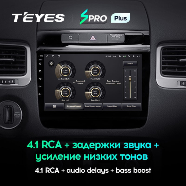 Штатная магнитола Teyes SPRO Plus 3/32 Volkswagen Touareg FL NF (2010-2018)