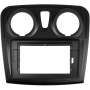 Штатная рамка (без дисплея) Teyes для  Renault Logan 2 2012-2019 Sandero 2  (F2)  2014-2019 (Для экрана 9")