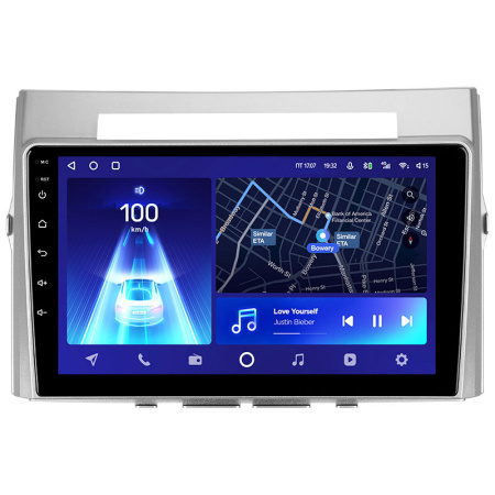 Штатная рамка (без дисплея) Teyes для  Toyota Corolla Verso AR10 (F2) 2004-2009 (Для экрана 9")