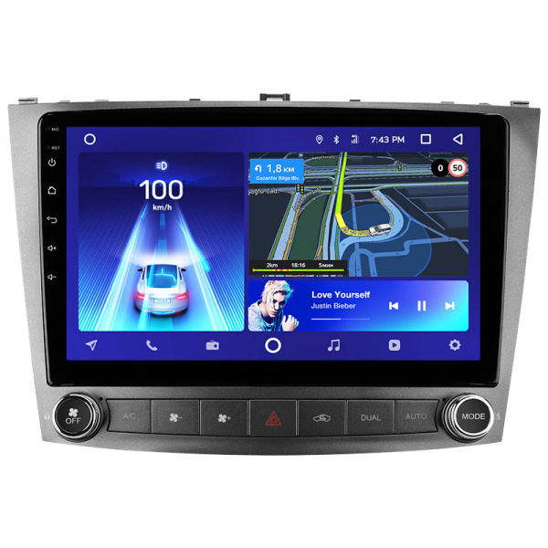 Штатная рамка (без дисплея) Teyes для  Lexus IS250 XE20 (Lp) 2005-2013 (Для экрана 10")