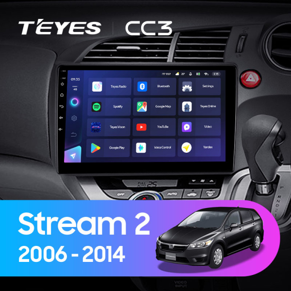 Штатная магнитола Teyes CC3L 4+32G для Stream 2006-2014 Штатная магнитола Teyes CC3L 4+32G для Stream 2006-2014