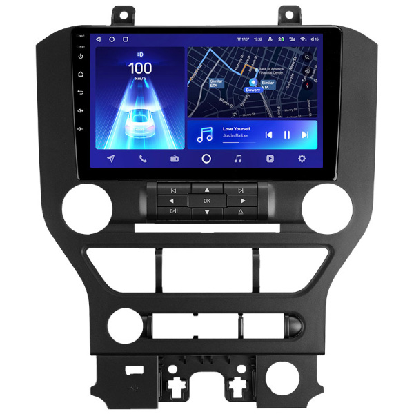 Штатная рамка (без дисплея) Teyes для  Ford Mustang VI S550  (F1)  2014-2021 (Для экрана 9")