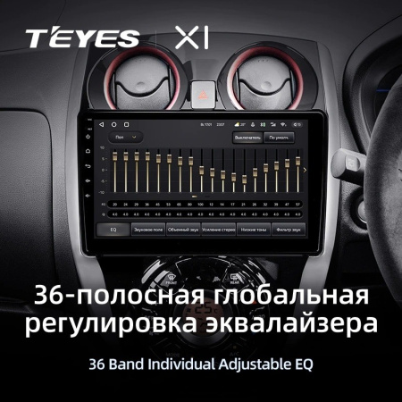 Штатная магнитола Teyes X1 WI-FI 2/32 Nissan Note 2 E12 (2012-2021)