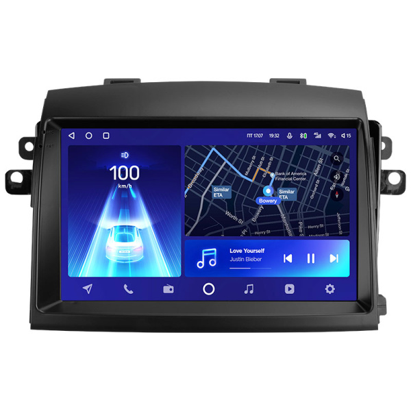 Штатная рамка (без дисплея) Teyes для  Toyota Sienna 2 II XL20 2003-2010 (Для экрана 9")