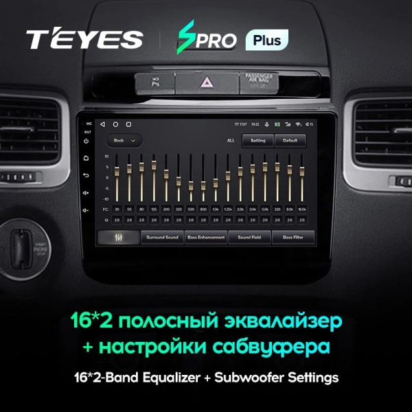 Штатная магнитола Teyes SPRO Plus 3/32 Volkswagen Touareg FL NF (2010-2018) тип B