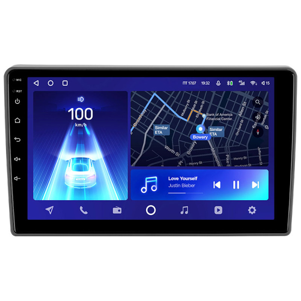 Штатная рамка (без дисплея) Teyes для  GAZ Gazelle Next (F1) 2013-2021 (Для экрана 9")