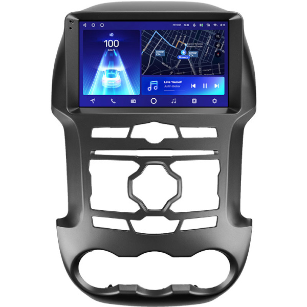 Штатная рамка (без дисплея) Teyes для  Ford Ranger 3  (F1)  2011-2015 (Для экрана 9")