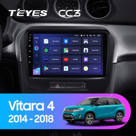 Штатная магнитола Teyes CC3 360 6/128 Suzuki Vitara 2 (2014-2018)