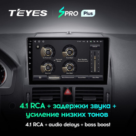 Штатная магнитола Teyes SPRO Plus 6/128 Mercedes Benz C-Class 3 W204 S204 (2006-2011)