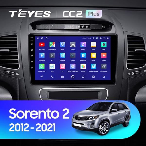 Штатная магнитола Teyes CC2 3+32G для Sorento 2 2012-2021