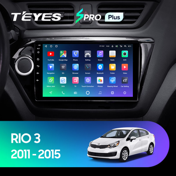 Штатная магнитола Teyes SPRO 4+32G для Kia RIO 3 2011-2015