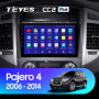 Штатная магнитола Teyes CC2 4+32G  для Pajero4 2006-2022 ТИП-A