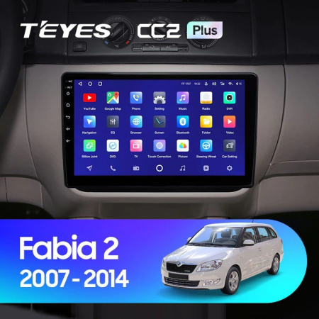 Штатная магнитола Teyes CC2 Plus 3/32 Skoda Yeti (2009-2015)
