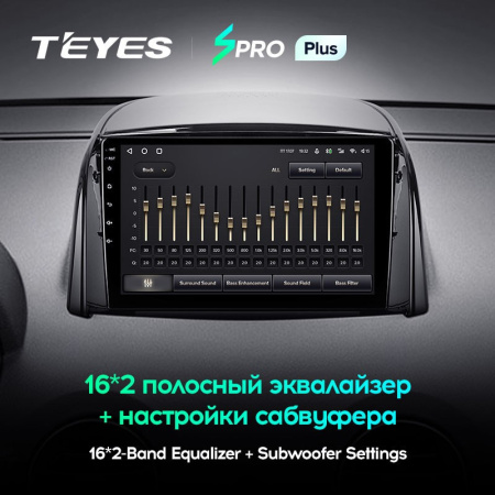 Штатная магнитола Teyes SPRO Plus 4/64 Renault Koleos (2008-2016)