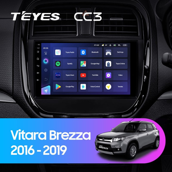 Штатная магнитола Teyes CC3 3/32 Suzuki Vitara (2016-2019)