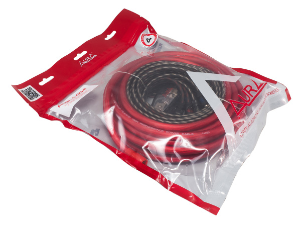 Aura AMP-1404 Комплект кабелей для усилителя 4AWG