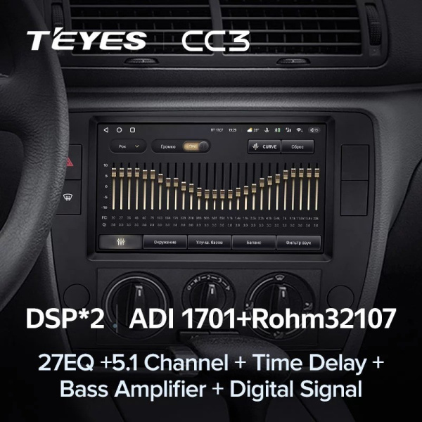 Штатная магнитола Teyes CC3 360 6/128 Volkswagen Passat B5 (2000-2005)