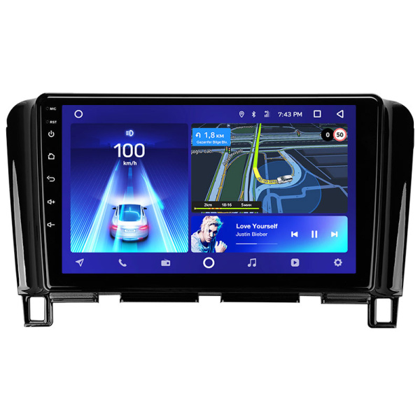 Штатная рамка (без дисплея) Teyes для  Nissan Serena 4 C26 2010-2016 (Для экрана 9")