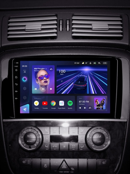 Штатная магнитола Teyes CC3 360 6/128 Mercedes Benz R-Class W251 R280 R300 R320 (2005-2009)