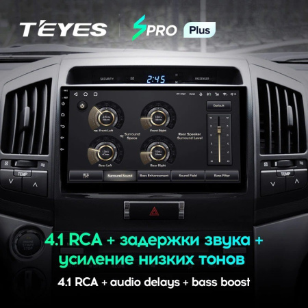 Штатная магнитола Teyes SPRO Plus 3/32 Toyota Land Cruiser 11 200 (2007-2015)