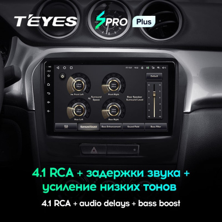Штатная магнитола Teyes SPRO Plus 3/32 Suzuki Vitara 2 (2014-2018)