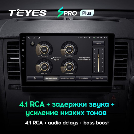 Штатная магнитола Teyes SPRO Plus 3/32 Nissan Tiida C11 (2004-2013)