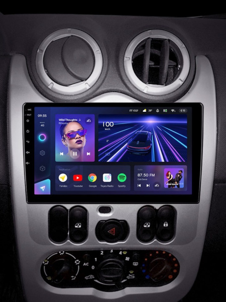 Штатная магнитола Teyes CC3 360 6/128 Renault Logan 1 (2010-2015)