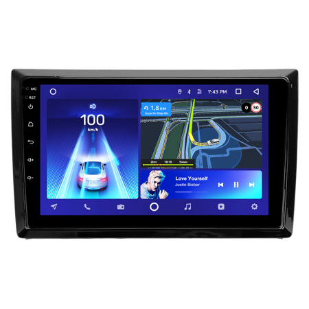 Штатная рамка (без дисплея) Teyes для  Volkswagen Beetle A5 2011-2019 (Для экрана 9")