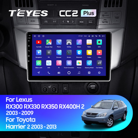 Штатная магнитола Teyes CC2 3+32G для RX330 2003-2009